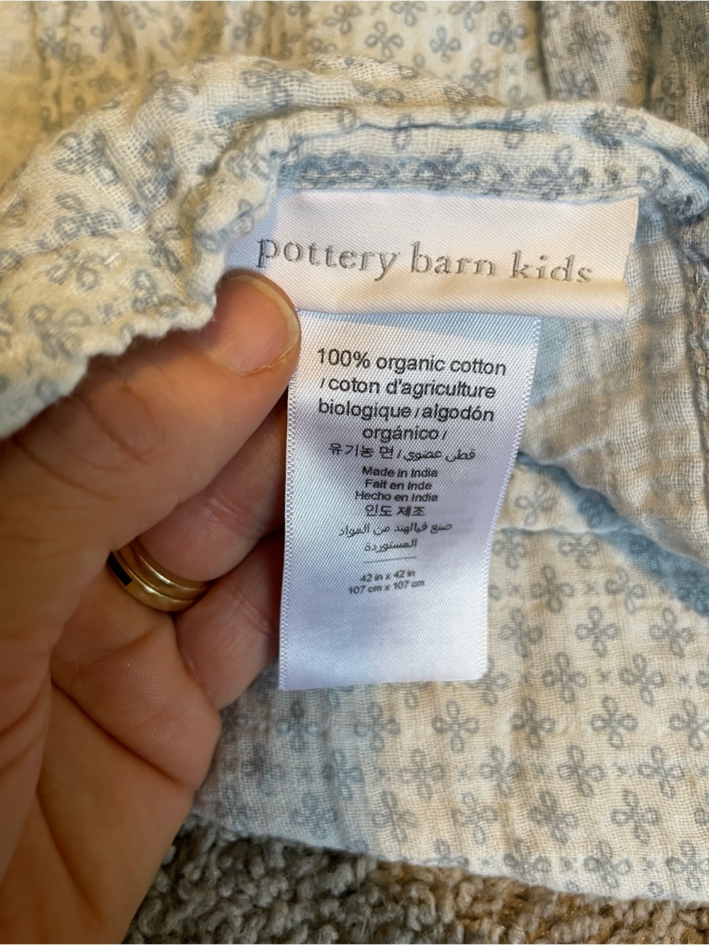 6pc Muslin Swaddle Blanket Bundle Angel Dear PBK Newcastle Western - Picture 10 of 16